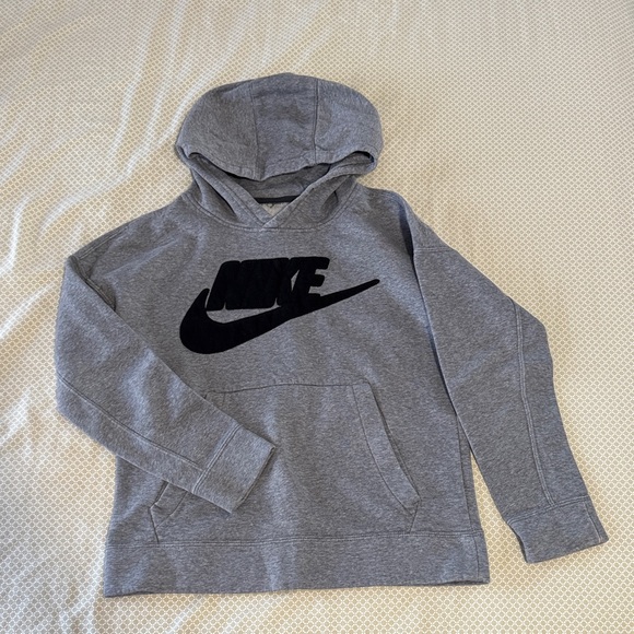 Nike Other - Nike Kids Charcoal Gray Hoodie